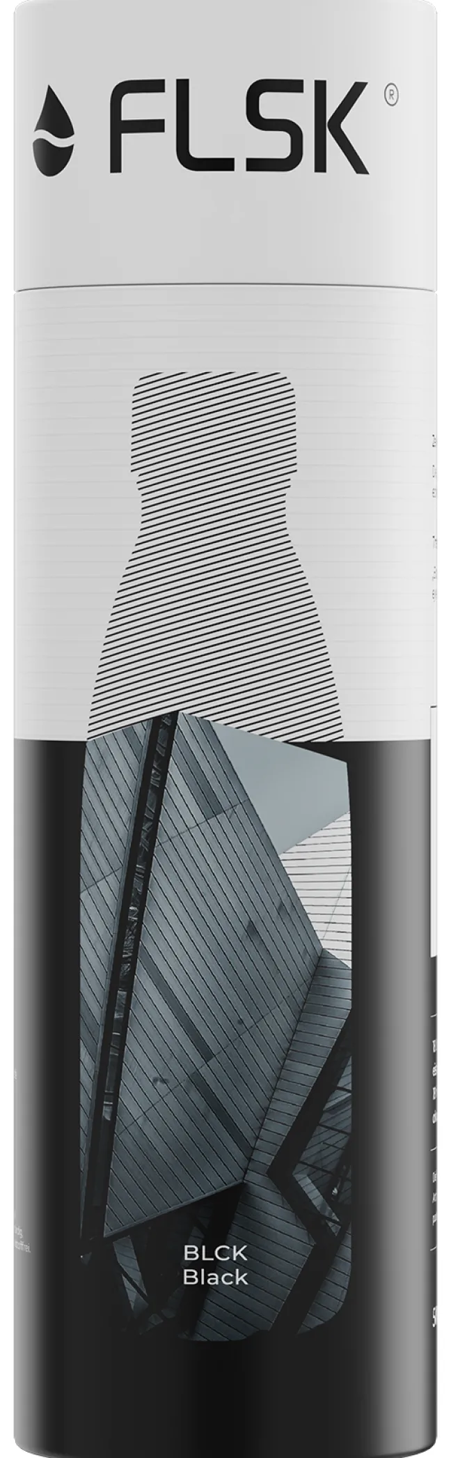 FLSK Isolierflasche 500 ml schwarz