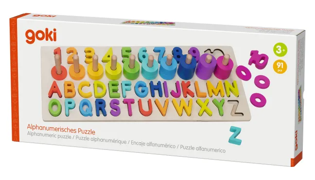 Goki Alphanumerisches Puzzle