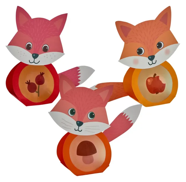 Haba Bastelset - Erstes Kleben Minilichter Fuchs 2012689
