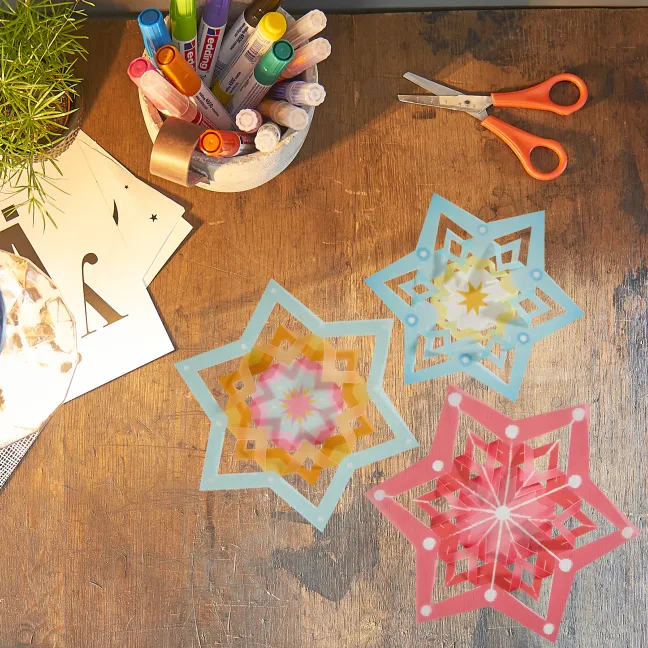 Haba Bastelset - Faltsterne 2012692
