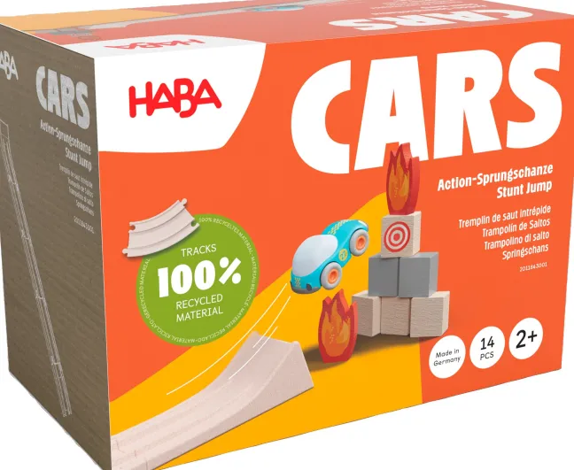 Haba Cars Action-Sprungschanze