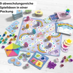 Haba Einhorn Glitzerglück - Spielesammlung 2012231001