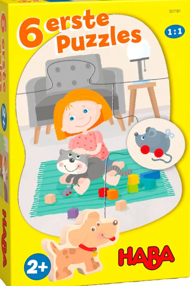 Haba 6 erste Puzzles Haustiere 1307180001