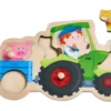 Haba Greifpuzzle Lustige Traktorfahrt 305550