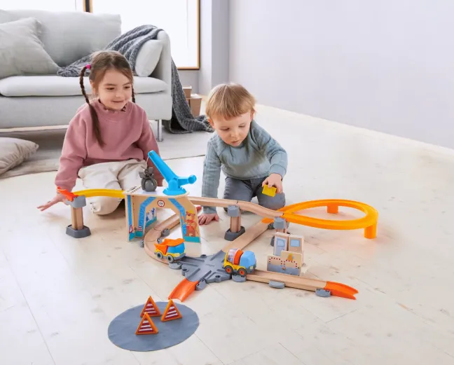 Haba Kullerbü – Spielbahn Große Baustelle