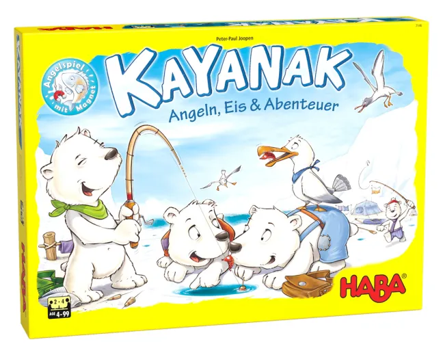 Haba Spiel Kayanak – Angeln, Eis & Abenteuer 7146