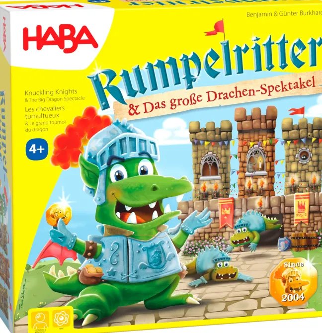Haba Spiel Rumpelritter, Das große Drachenspektakel 2011721001