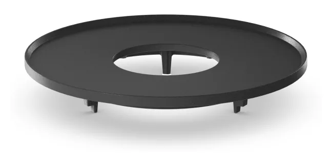Höfats MOON 45 All Black Plancha-Grillset hoch