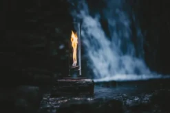 Höfats SPIN 900 Tischfeuer grau