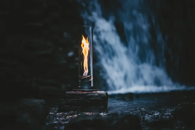 Höfats SPIN 900 Tischfeuer grau