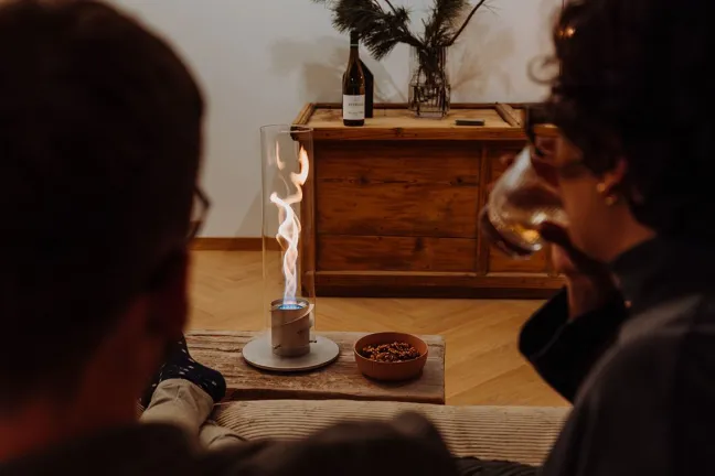 Höfats SPIN 900 Tischfeuer grau