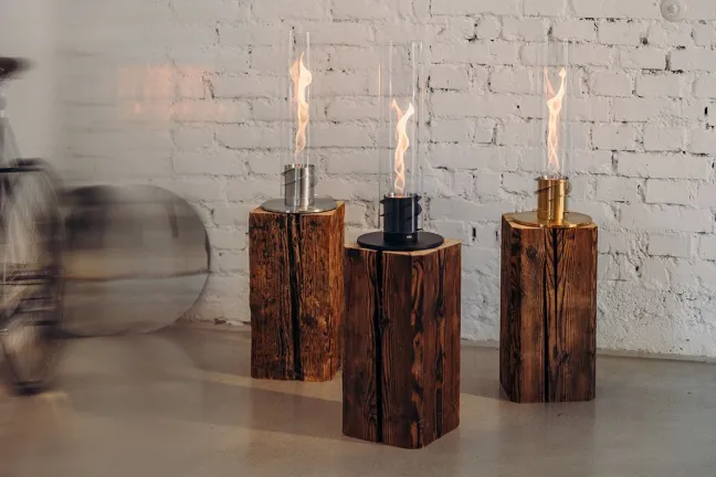 Höfats SPIN 900 Tischfeuer schwarz