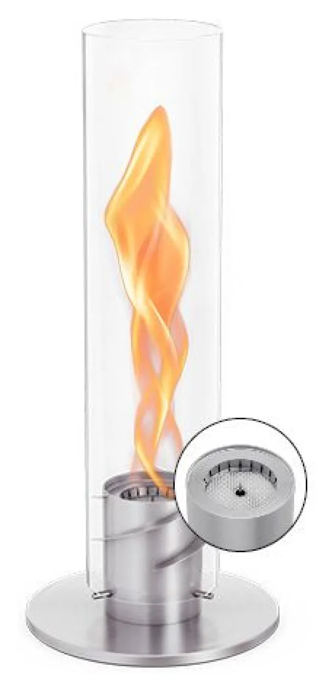 Höfats SPIN 900 Tischfeuer silber