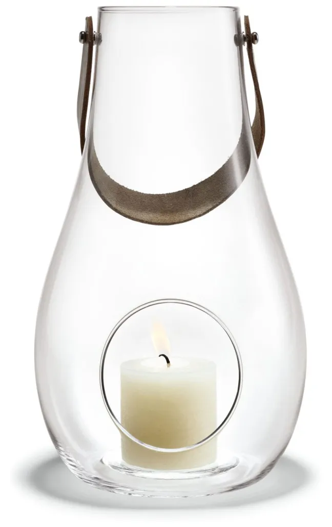 Holmegaard Design With Light Windlicht Laterne klar H:45 cm