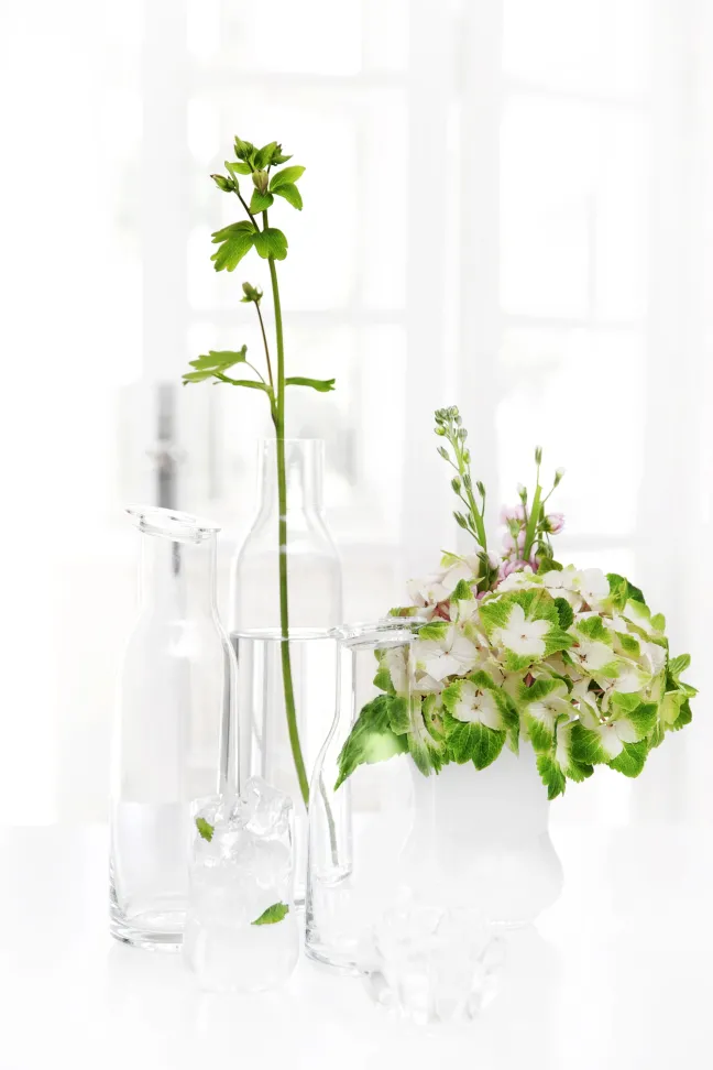 Holmegaard Minima Flasche inkl. Deckel klar 1,4 l