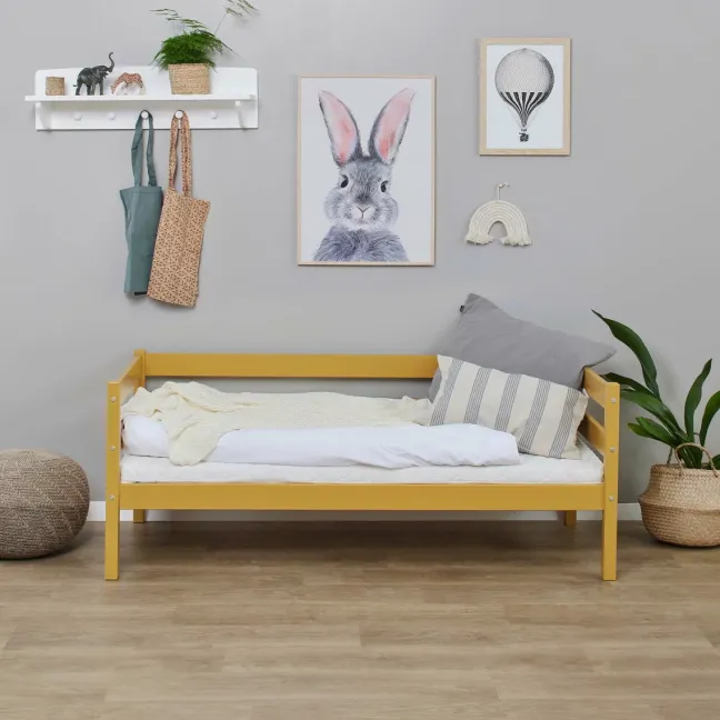 Hoppekids ECO Comfort Juniorbett 70x160cm autumn yellow