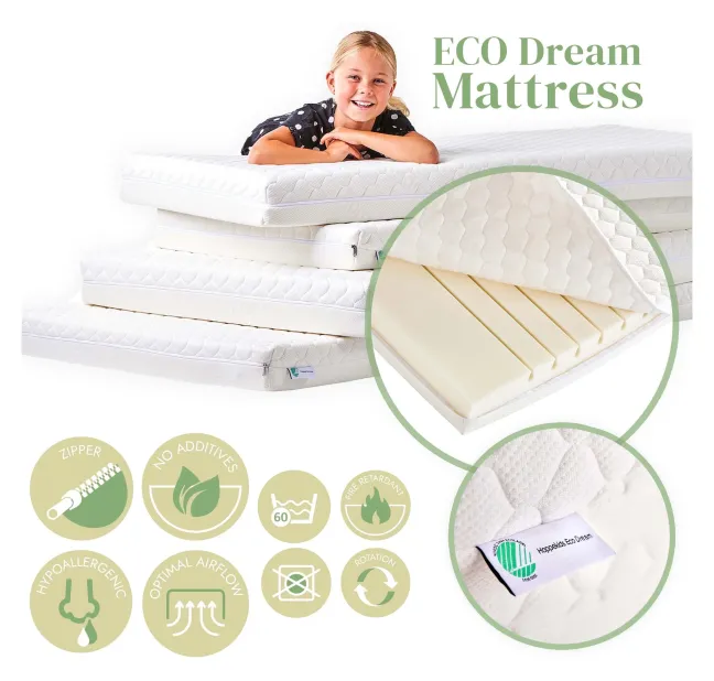 Hoppekids Eco Dream Matratze 9x90x200cm