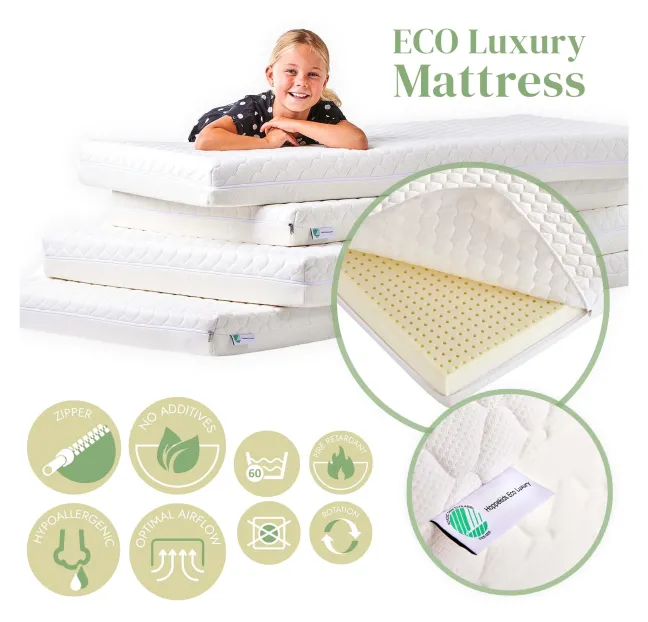 Hoppekids Eco Luxury Matratze 12x70x160cm