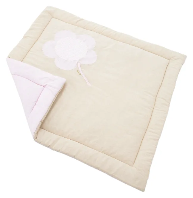 Hoppekids Fairytale Flower Spieldecke 100x100cm rosa