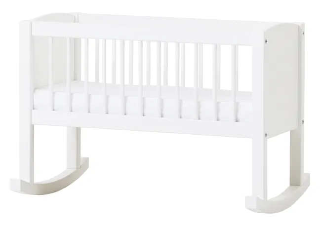Hoppekids Flachsmatratze 7x40x80 weiß