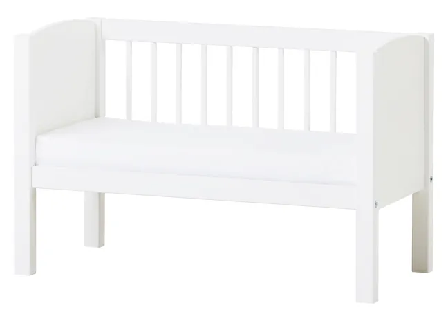 Hoppekids Flachsmatratze 7x40x80 weiß