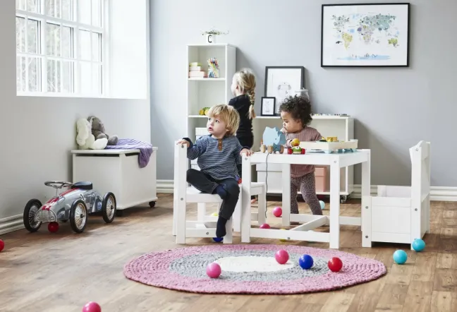 Hoppekids Kindersitzgruppe Mathilde groß weiß