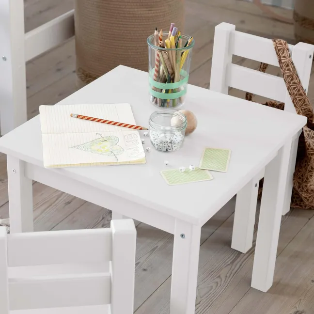Hoppekids Mads Kinderstuhl weiß