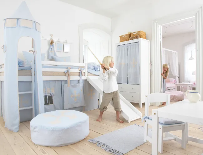 Hoppekids Mads Kindertisch weiß
