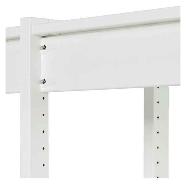 Hoppekids Storey seitliche Ergänzung 80cm mit 4 Einlegeböden weiß