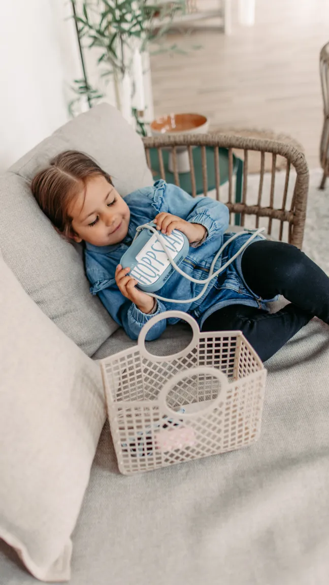 Hoppstar Artist Digitalkamera für Kinder mit Sofort-Druck-Funktion denim