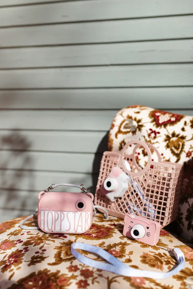 Hoppstar Expert Digitalkamera für Kinder mit Selfiekamera blush