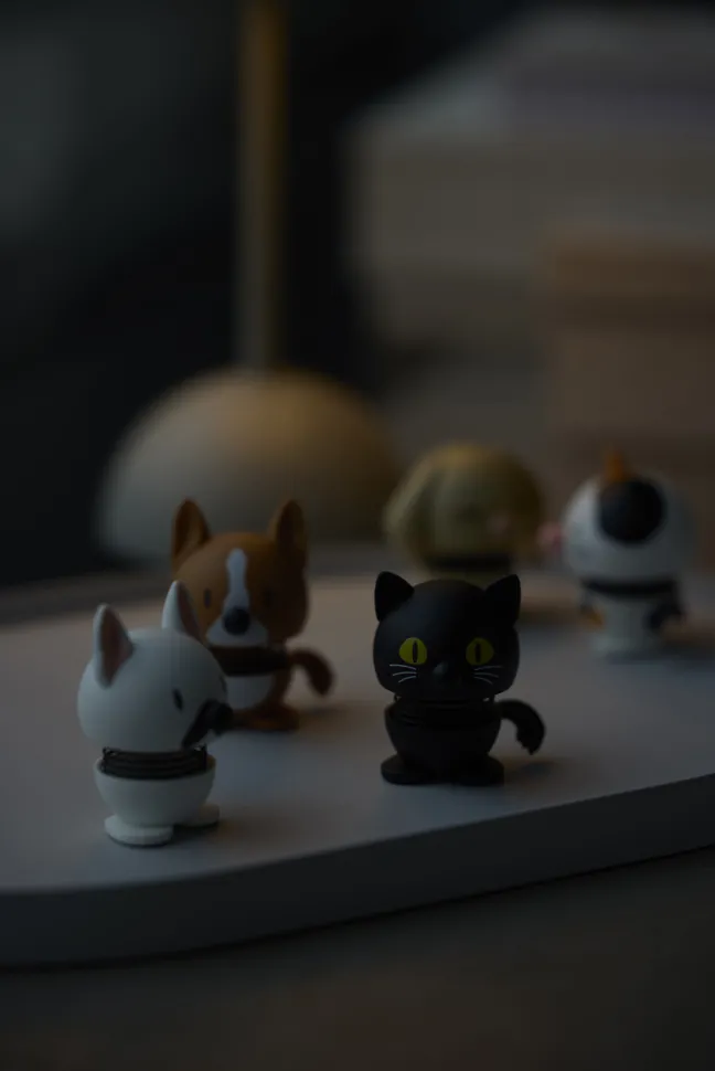 Hoptimist® Katze XS schwarz