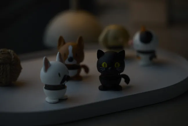 Hoptimist® Katze XS schwarz