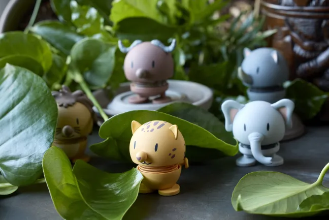 Hoptimist Soft Elefant S grau