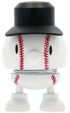 Hoptimist® Wackelfigur Baseball Bumble S weiß