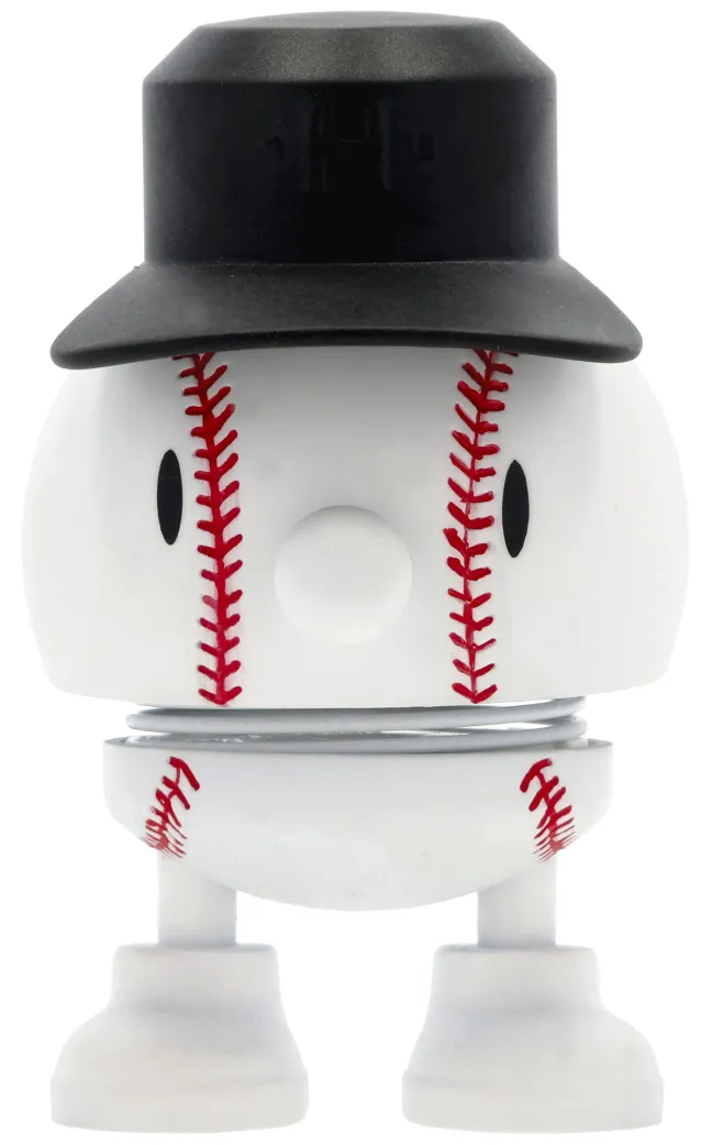 Hoptimist® Wackelfigur Baseball Bumble S weiß