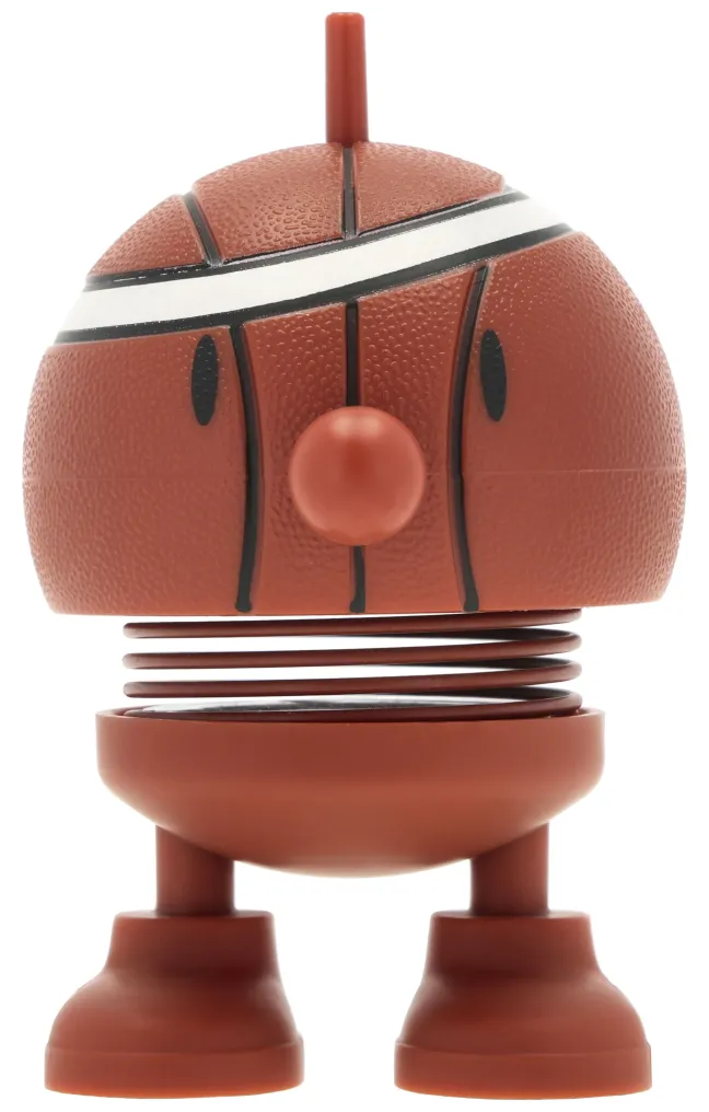 Hoptimist® Wackelfigur Basketball Bumble S orange