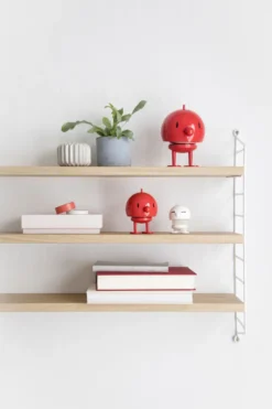 Hoptimist® Wackelfigur Bumble M rot 26108