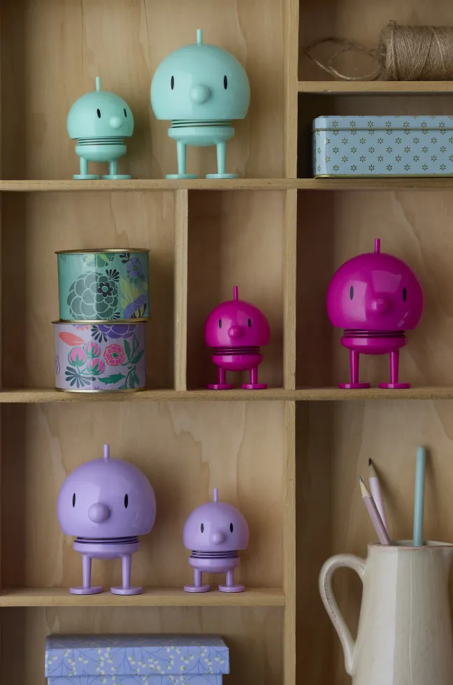 Hoptimist® Wackelfigur Bumble M pink