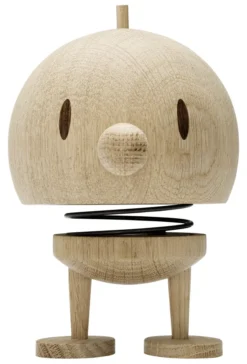 Hoptimist® Wackelfigur Bumble L Eiche natur 27554