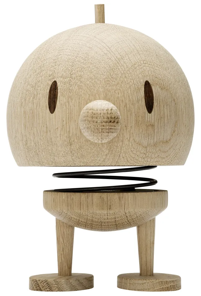 Hoptimist® Wackelfigur Bumble L Eiche natur 27554