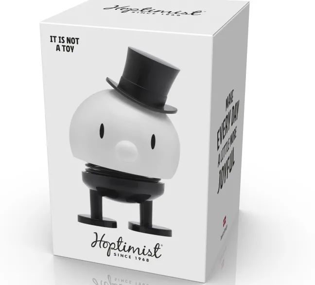 Hoptimist® Wackelfigur Hochzeit Bräutigam schwarz