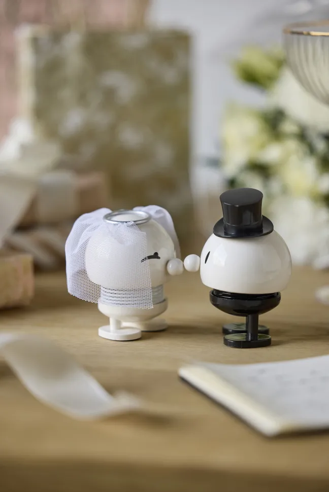 Hoptimist® Wackelfigur Hochzeit Bräutigam schwarz