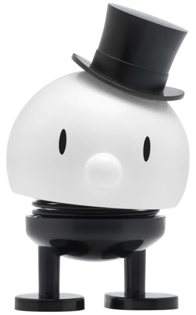 Hoptimist® Wackelfigur Hochzeit Bräutigam schwarz