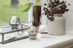 Hoptimist® Wackelfigur Katze weiß