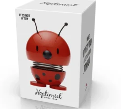 Hoptimist® Wackelfigur Marienkäfer rot