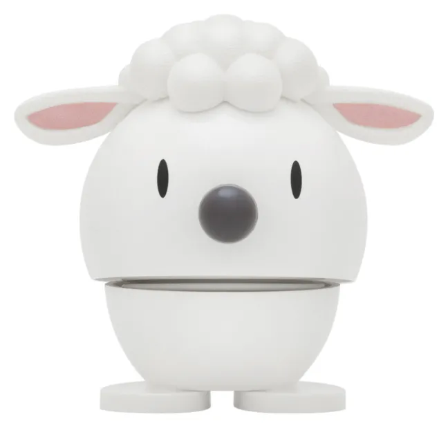 Hoptimist® Wackelfigur Schaf weiß