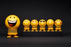 Hoptimist® Wackelfigur Smiley S gelb