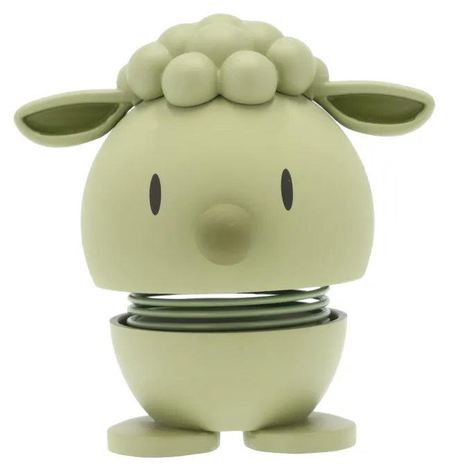 Hoptimist® Wackelfigur Soft Schaf S grün