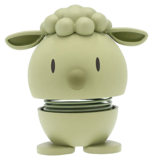 Hoptimist® Wackelfigur Soft Schaf S grün